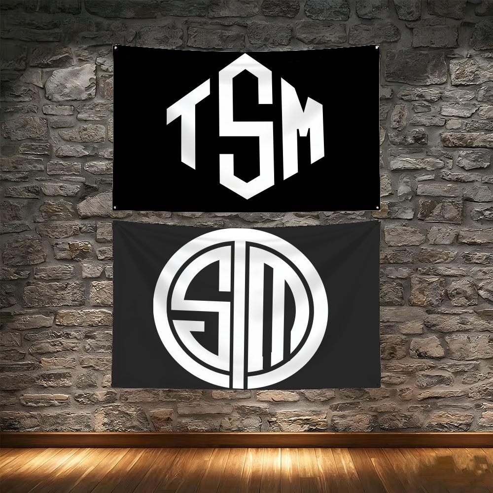 Esports Gaming Photo - 경쟁 게임 TSM Esports 플래그 태피스트리
