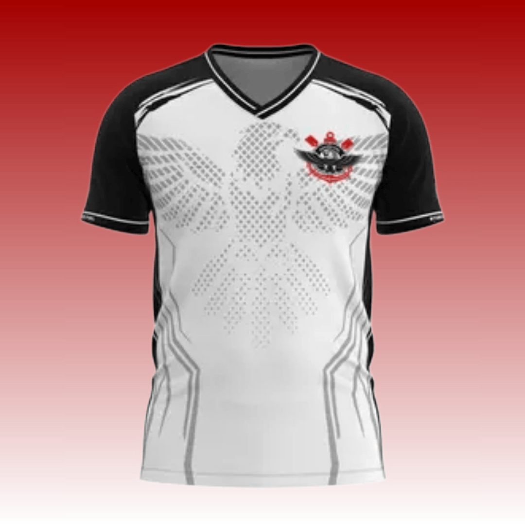 Esports Gaming Jersey - 이글 패턴 E-스포츠 저지 남성용 블랙