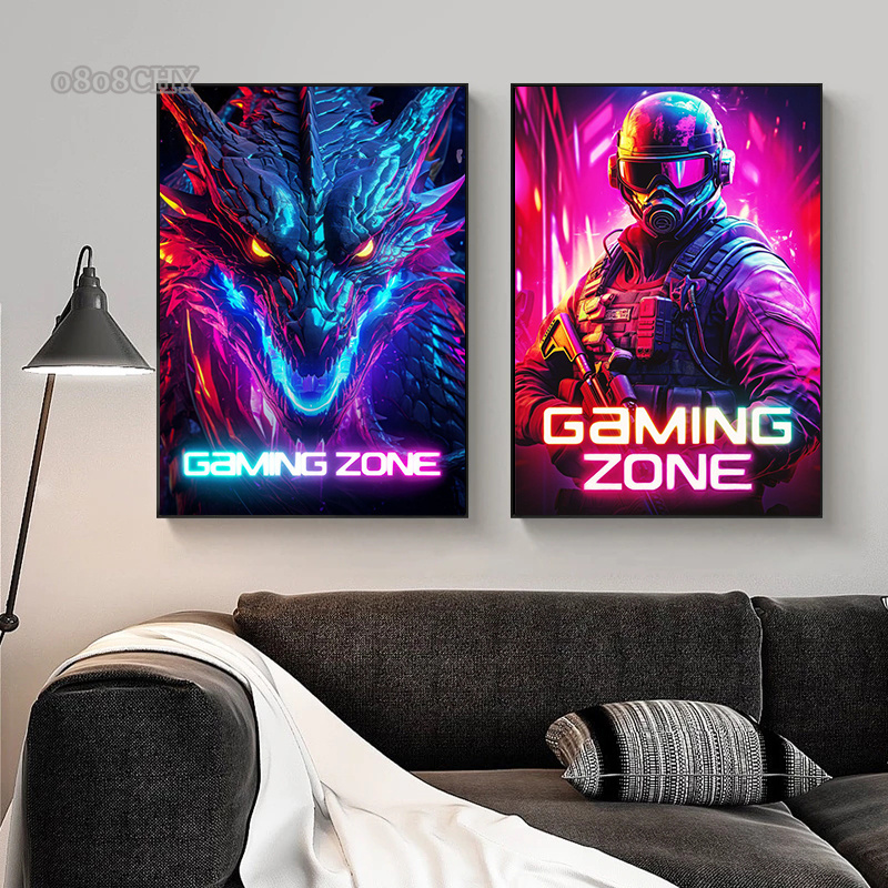 Esports Gaming Zone - 드래곤 암살자 공간 갑옷 게임 영역
