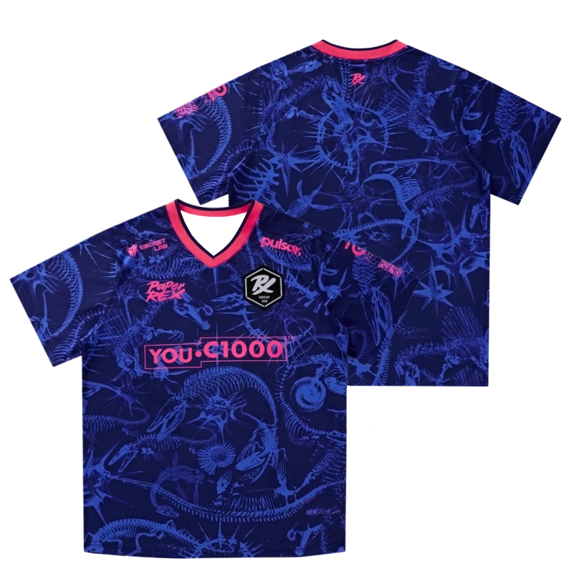 Esports Gaming Jersey - 패밀리 매칭 e스포츠 저지 딥 블루