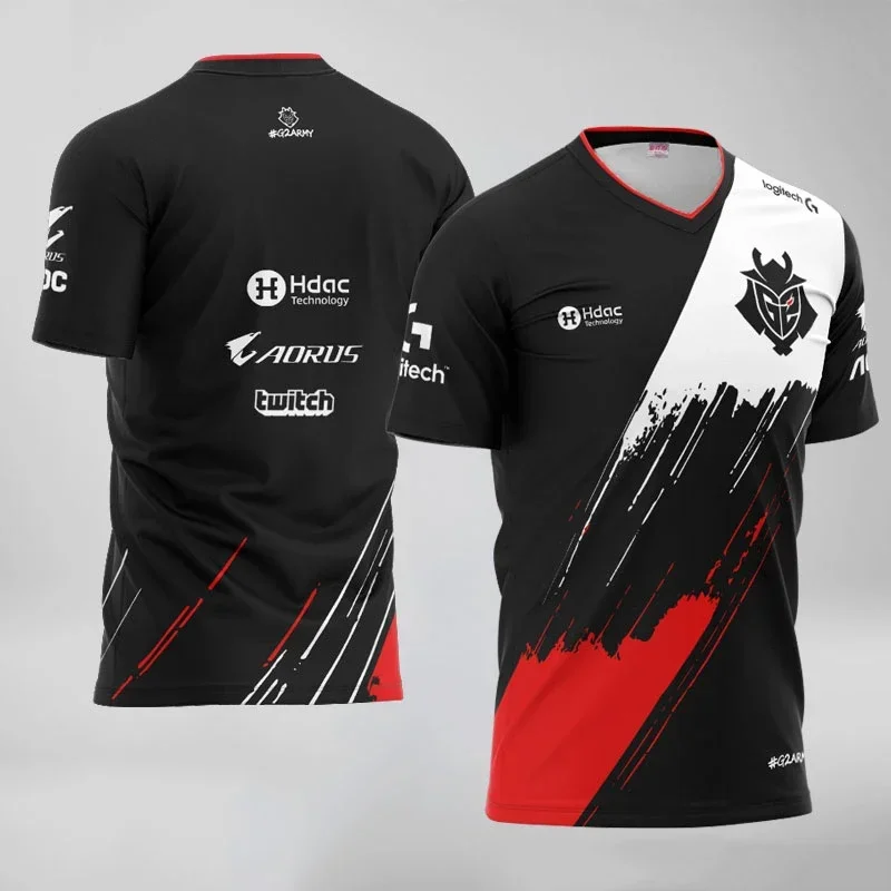 남성 및 여성용 G2 e-스포츠 게임 LOL CSGO3 - Esports Gaming Jersey 리뷰 및 가격