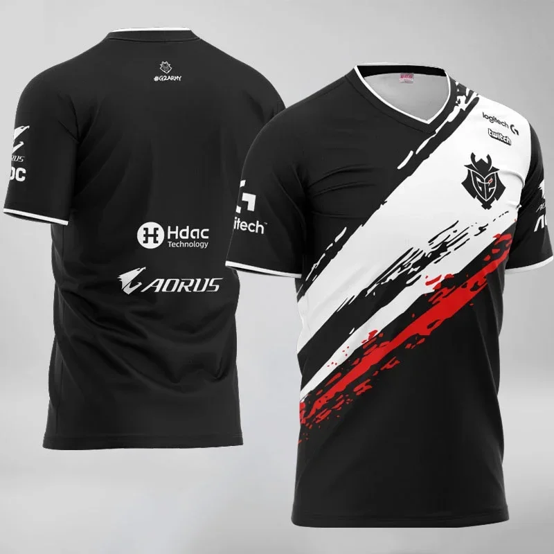 남성 및 여성용 G2 e-스포츠 게임 LOL CSGO3 - Esports Gaming Jersey 리뷰 및 가격