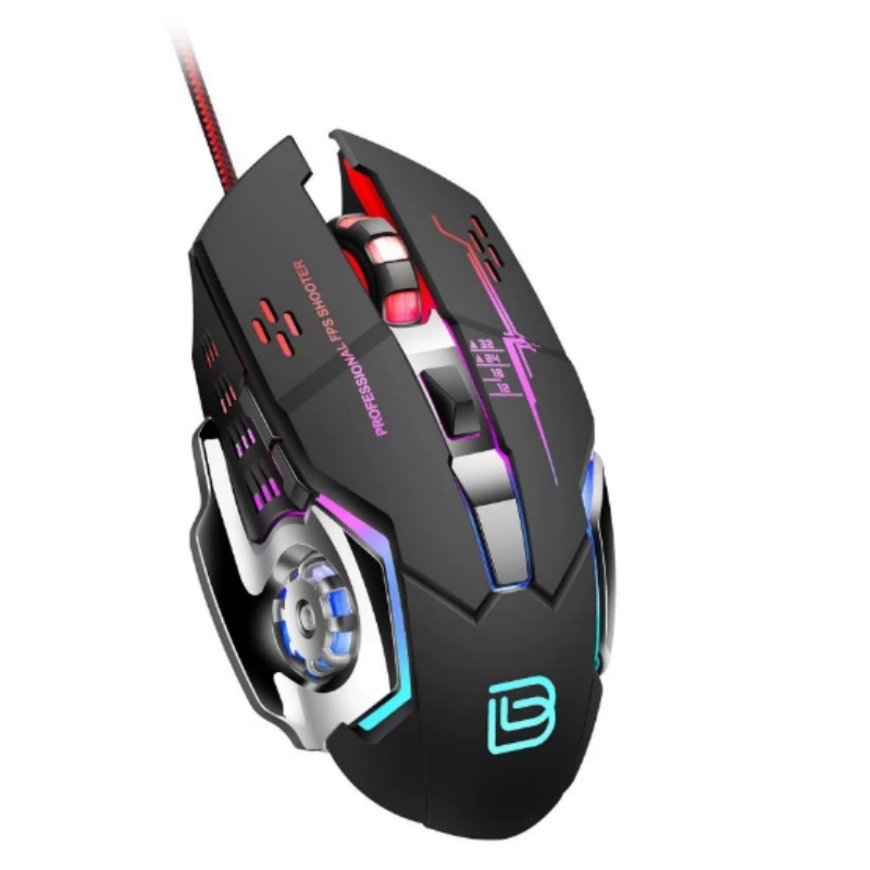 BAJEAL G8 유선 USB 게이밍 마우스, 6D 매 - Esports Gaming Free Fire 리뷰 및 가격