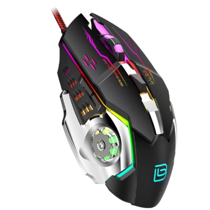 BAJEAL G8 유선 USB 게이밍 마우스, 6D 매 - Esports Gaming Free Fire 리뷰 및 가격