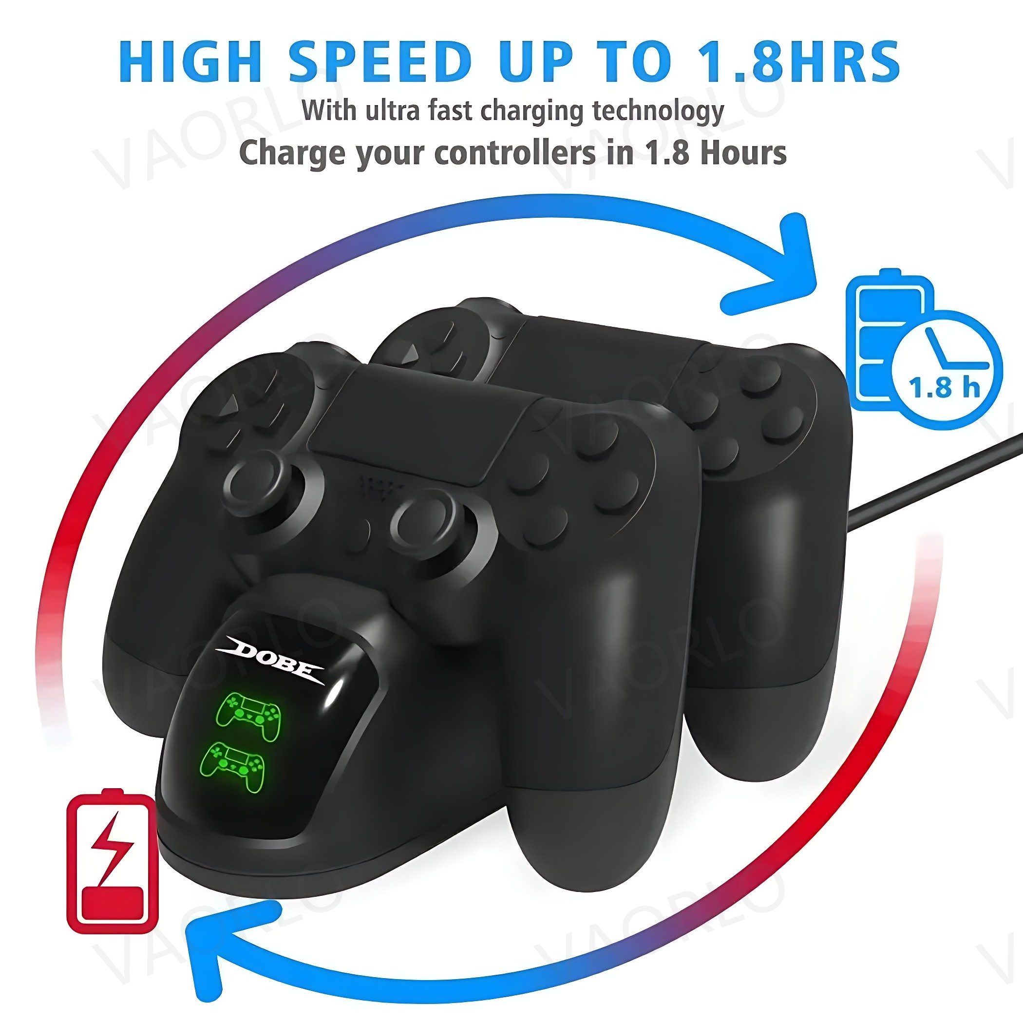 새로운 PS4 충전 스테이션 게임 컨트롤러 용 무선 고 - Esports Gaming Station 리뷰 및 가격