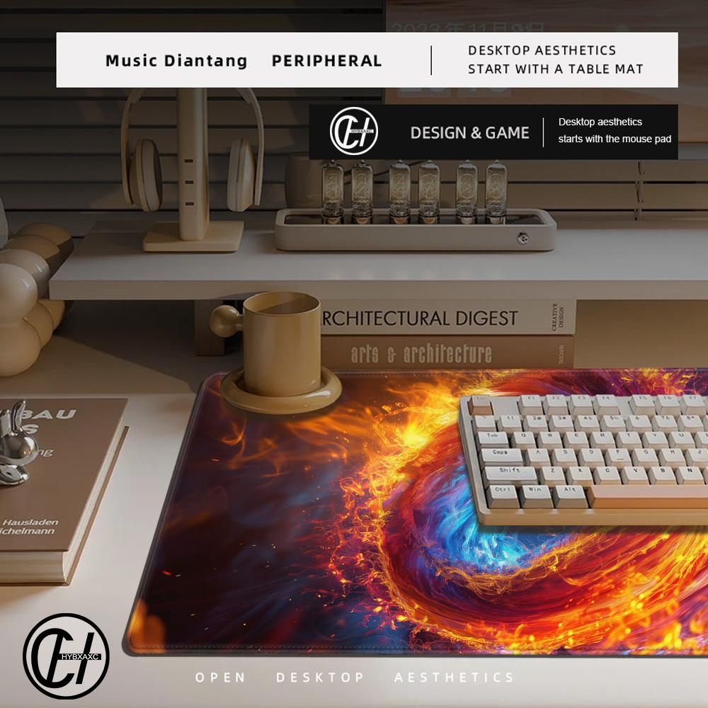 HYBXAXC Fire Ice Vortex 추상 마우스 - Esports Gaming Free Fire 리뷰 및 가격