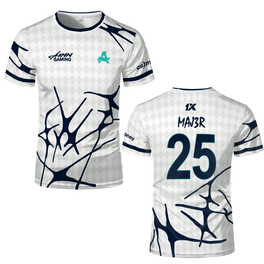 전자 스포츠 팀 오로라 게임 저지 티셔츠 XANTARE - Esports Gaming Jersey 리뷰 및 가격