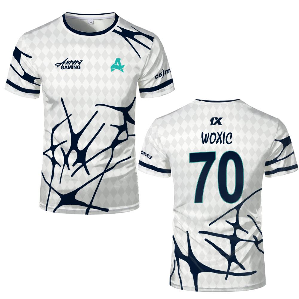 전자 스포츠 팀 오로라 게임 저지 티셔츠 XANTARE - Esports Gaming Jersey 리뷰 및 가격