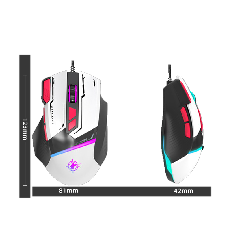 매크로 프로그래밍 마우스 게임용 USB 유선 마우스 R - Esports Gaming Maus 리뷰 및 가격