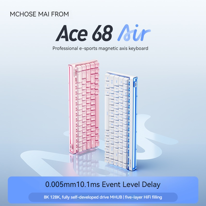 Mchose Ace68 에어 마그네틱 축 기계식 키보드 - Esports Gaming Keyboard 리뷰 및 가격